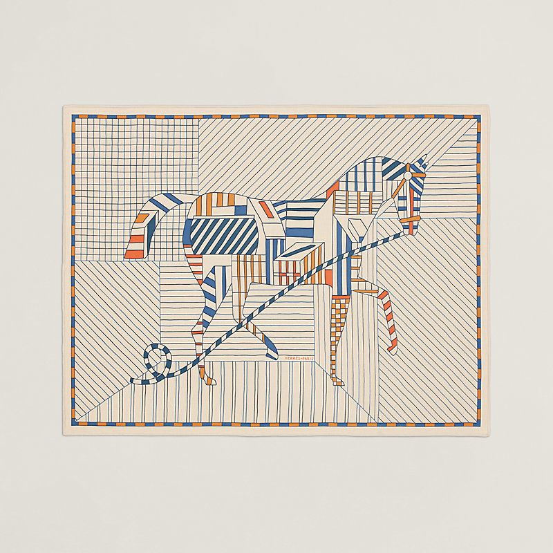 プレード 《シュヴァル・オ・フォーブル》 - ブルー | Hermès